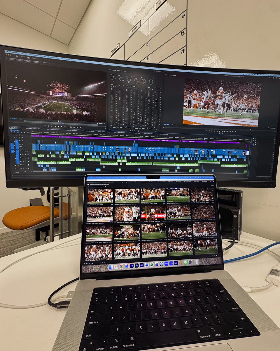 Loved working on this one!  This was a showcase for our <a href="/TexasFootball/">Texas Football</a> and <a href="/TexasLonghorns/">Texas Longhorns</a> video teams who have been incredible all season long 🤘🏽🎬