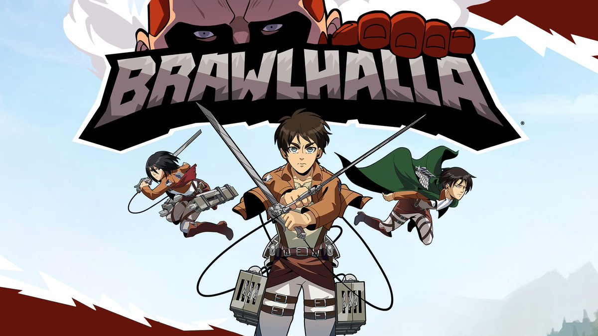 XGdannyplayz's tweet image. 🎁Brawlhalla AOT giveaway🎁

4x ATTACK ON BRAWLHALLA MEGA BUNDLES‼️

-Levi😼(Asuri)
-Mikasa🐍(Queen Nai)
-Eren🏍️(Red Raptor)

RT♻️ AND be following me

Winners announced 12/25