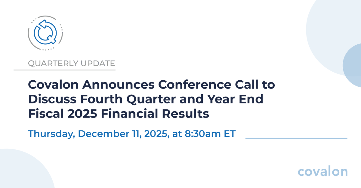 Covalon Technologies Ltd. tweet media