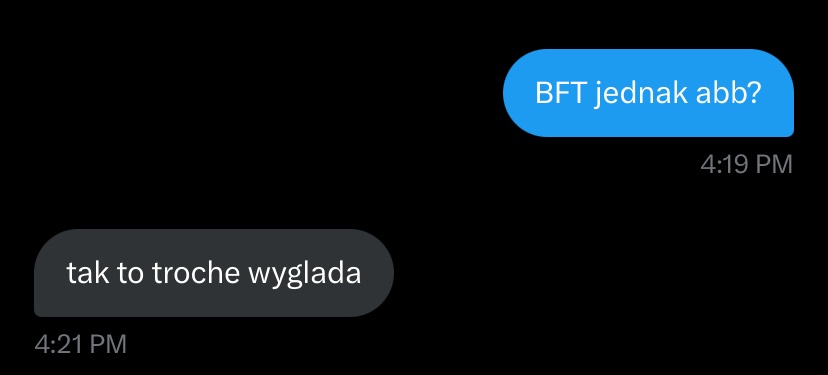 KamilZamojc's tweet image. #BFT heh a jednak ABB 🤪
