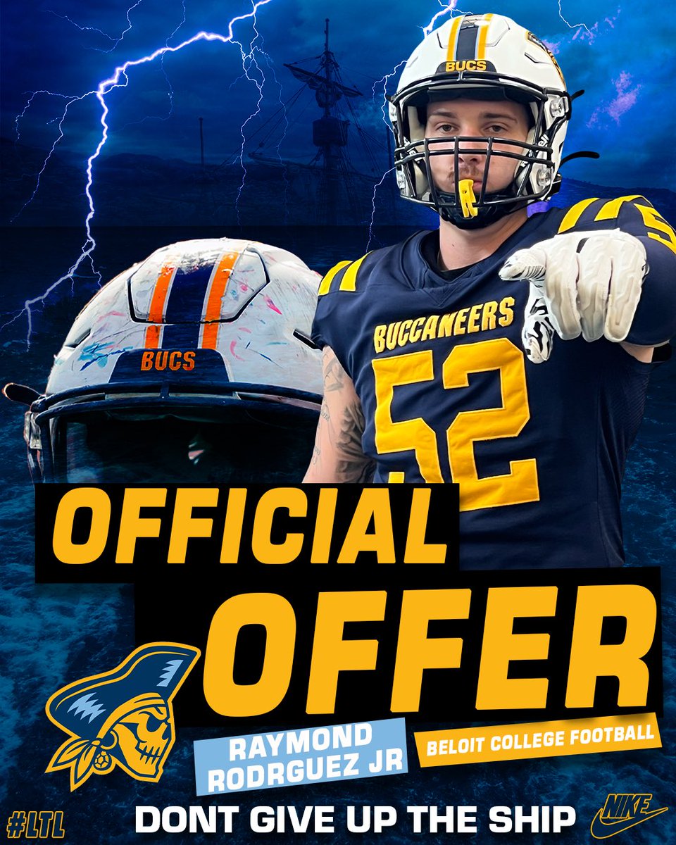 After a really good conversation with <a href="/CoachWillStrong/">William Affognon</a>  last night I am very blessed and appreciative to receive my 3rd offer to Beloit College <a href="/ab02ss/">Andrew Britt</a> <a href="/MVHSpanthersFB/">MVHS Football</a> <a href="/MV_Coach_T/">Neil Tschirhart</a> <a href="/mattmedley23/">Matt Medley</a>