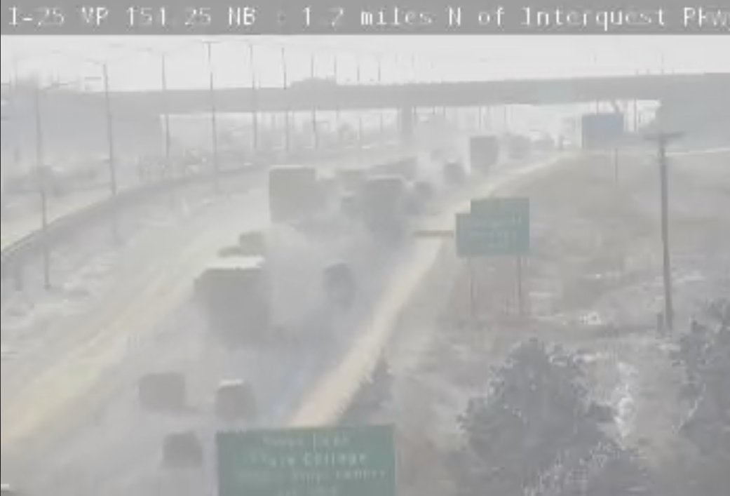 TRAFFIC ALERT: Heads up-- There's a patch of low visibility a little north of Interquest right now. You can check our traffic map here: krdo.com/traffic/