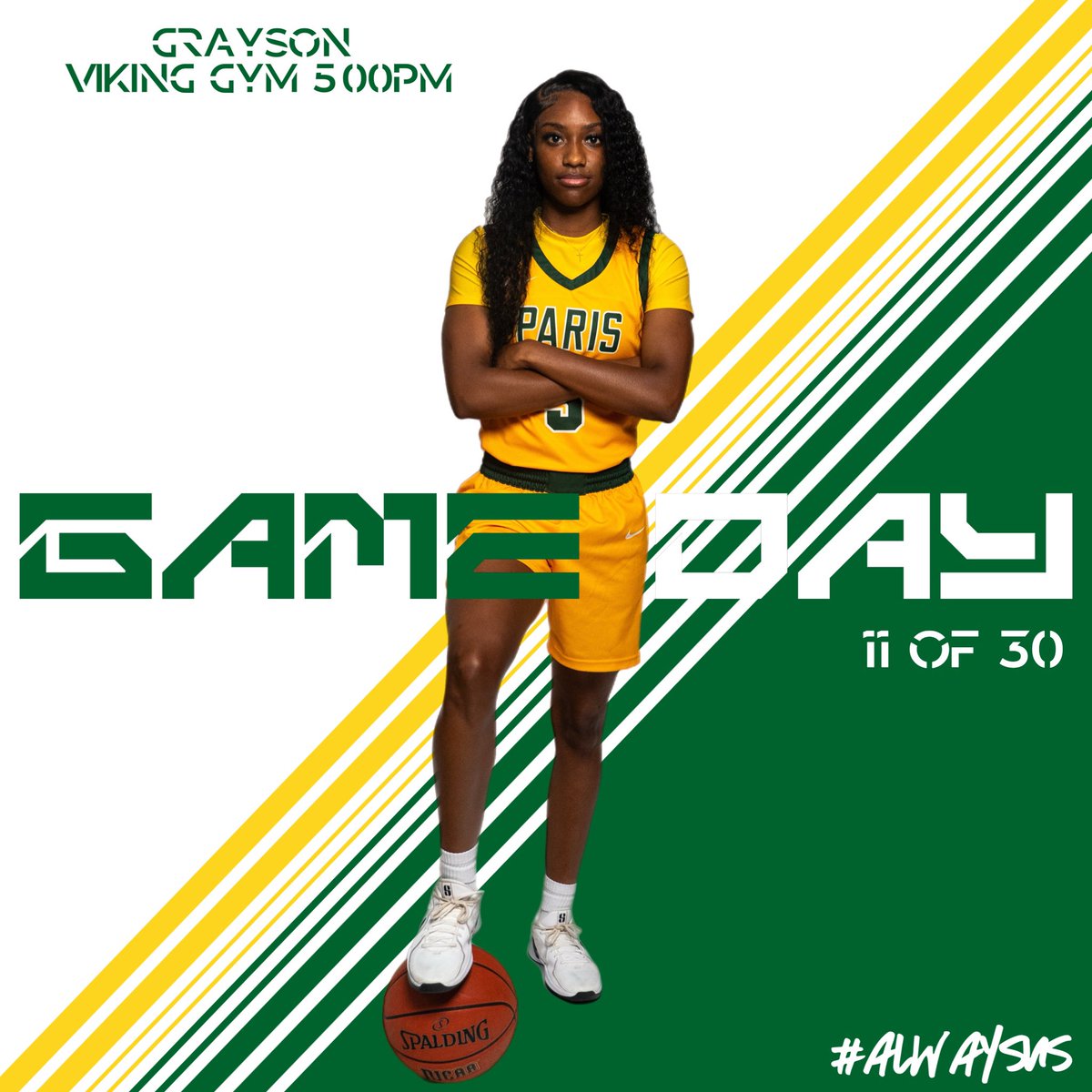 🗣️IT’S GAAAAAAAAME DAAAAAYYYYY!!!!
🆚 #15 Grayson 
🕰️ 5:00 PM
📍 Viking Gym
🖥️ fan.hudl.com/usa/tx/denison…
 
#LOVEtheProcess #AlwaysUs