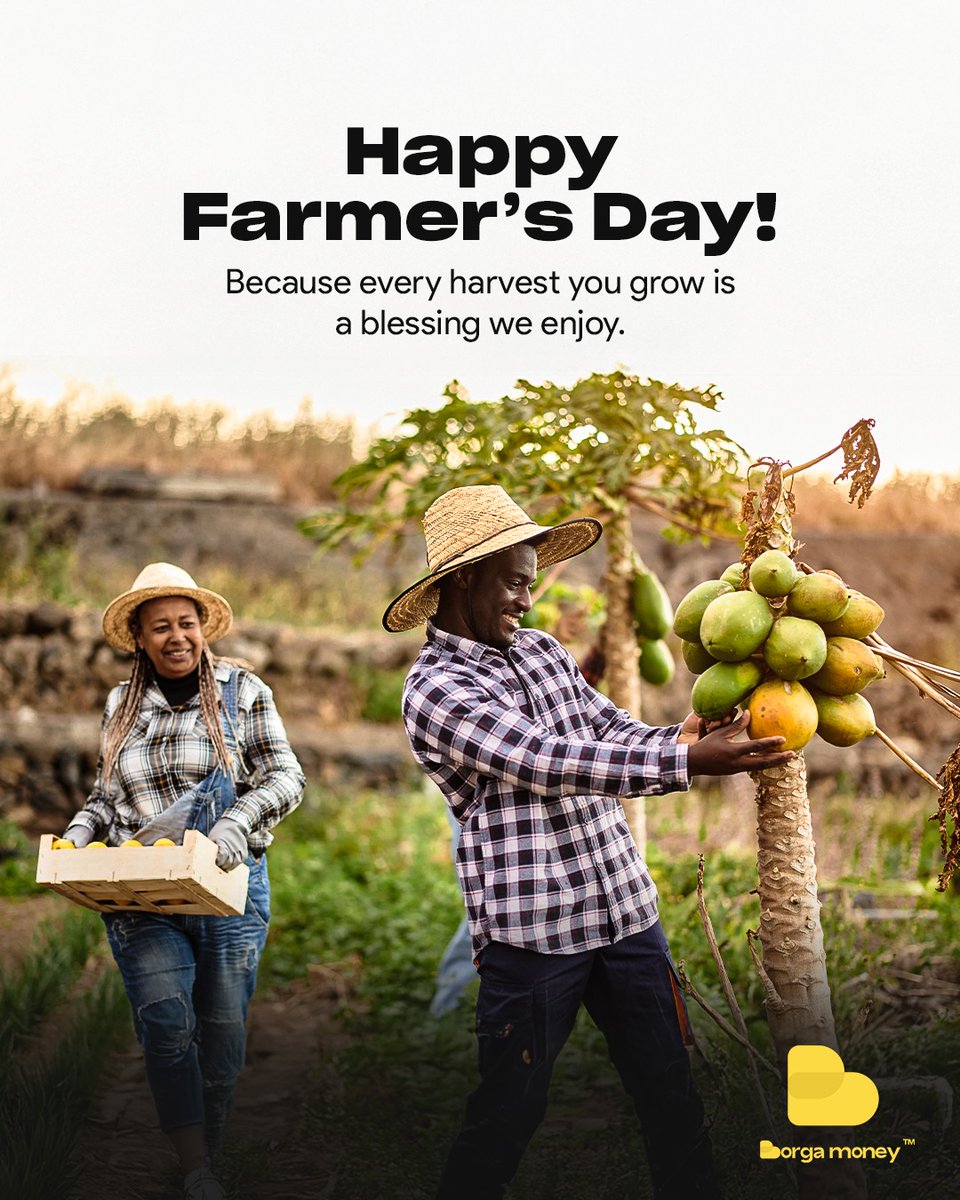 To the stewards of the land, we say thank you.
Borga celebrates Ghana’s farmers today. 💛