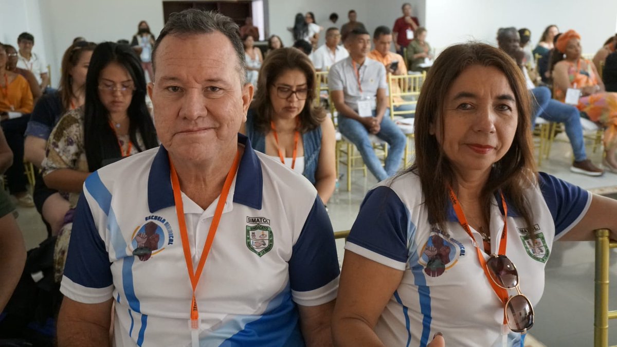 fecode's tweet image. Hoy y mañana en Santa Marta, en coordinación con filial EDUMAG, tiene lugar el Encuentro Nacional de Secretarías de Género, Inclusión e Igualdad y de Organización y Educación Sindical, liderada por nuestras ejecutivas Victoria Avendaño e Isabel Olaya @olaya_cuero @vikyavenda