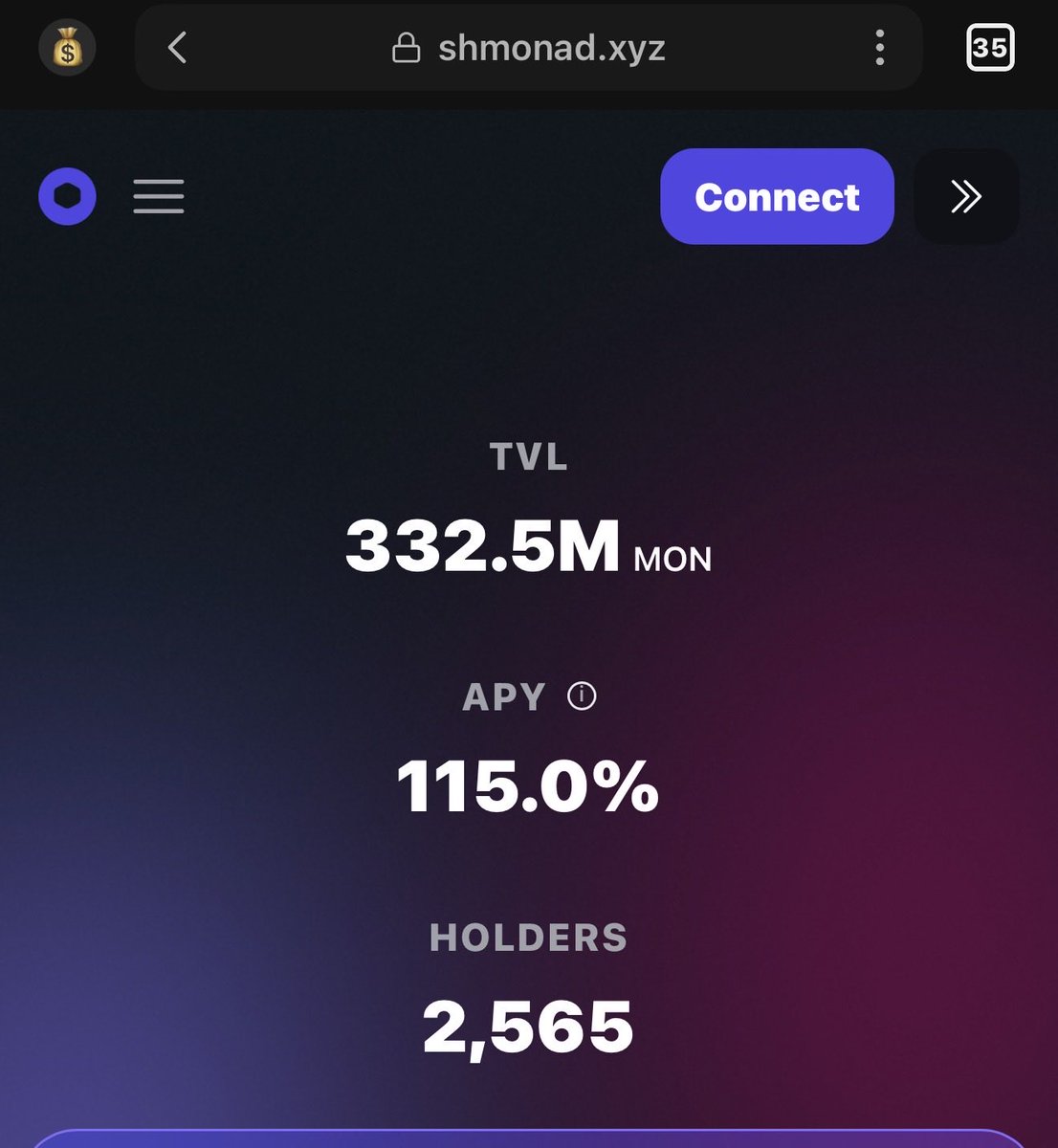 Sheesh!! Locked in🔐 $SHMON $MON