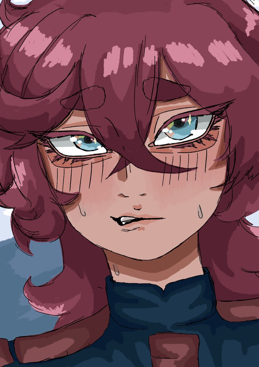 Pons_Brooks's tweet photo. Suletta.

#fanart #gundam #draw #drawing https://t.co/oW38Sx679N