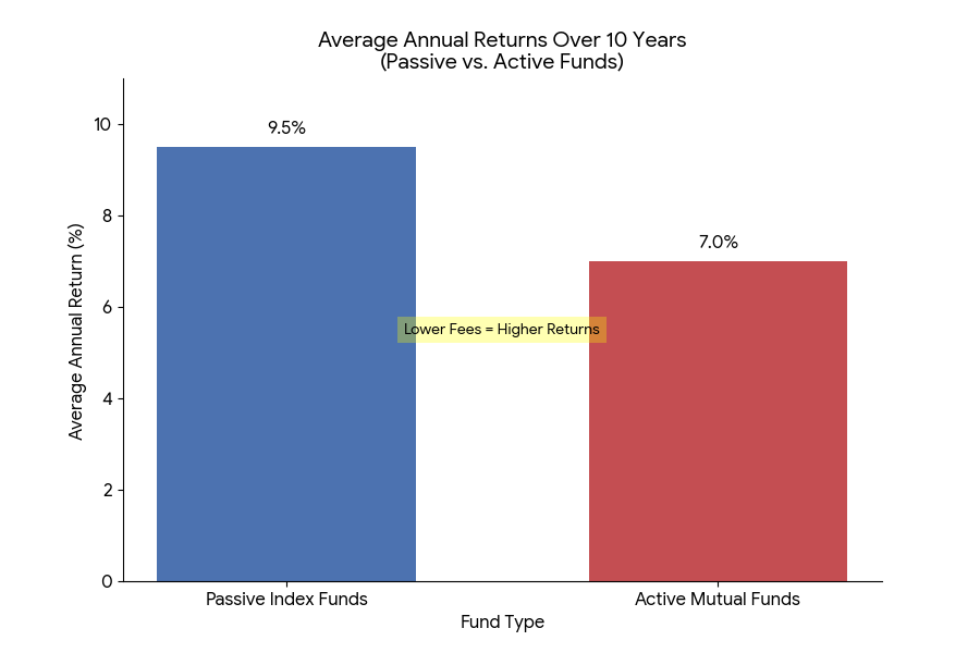 investing_usa_'s tweet photo. New to investing? 

Skip the stock picking stress. Low-cost index funds (like S&amp;P 500 ETFs) give you instant diversification across tons of companies with minimal fees. They mirror the market instead of trying to beat it. 

Simple, and steady, long-term growth. That's the play. https://t.co/XeBOfAUNNT