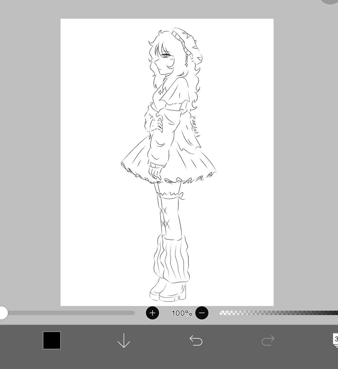 Everrestartz's tweet image. what you staring at 🤨
#artmoots #wip