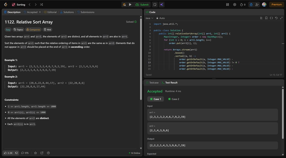 madhavtiwari24's tweet image. Day 217 of #365DaysOfLeetCode ✅Just solved LeetCode problem No. 572! Let’s keep pushing! #LeetCode #CodingChallenge #ProblemSolving