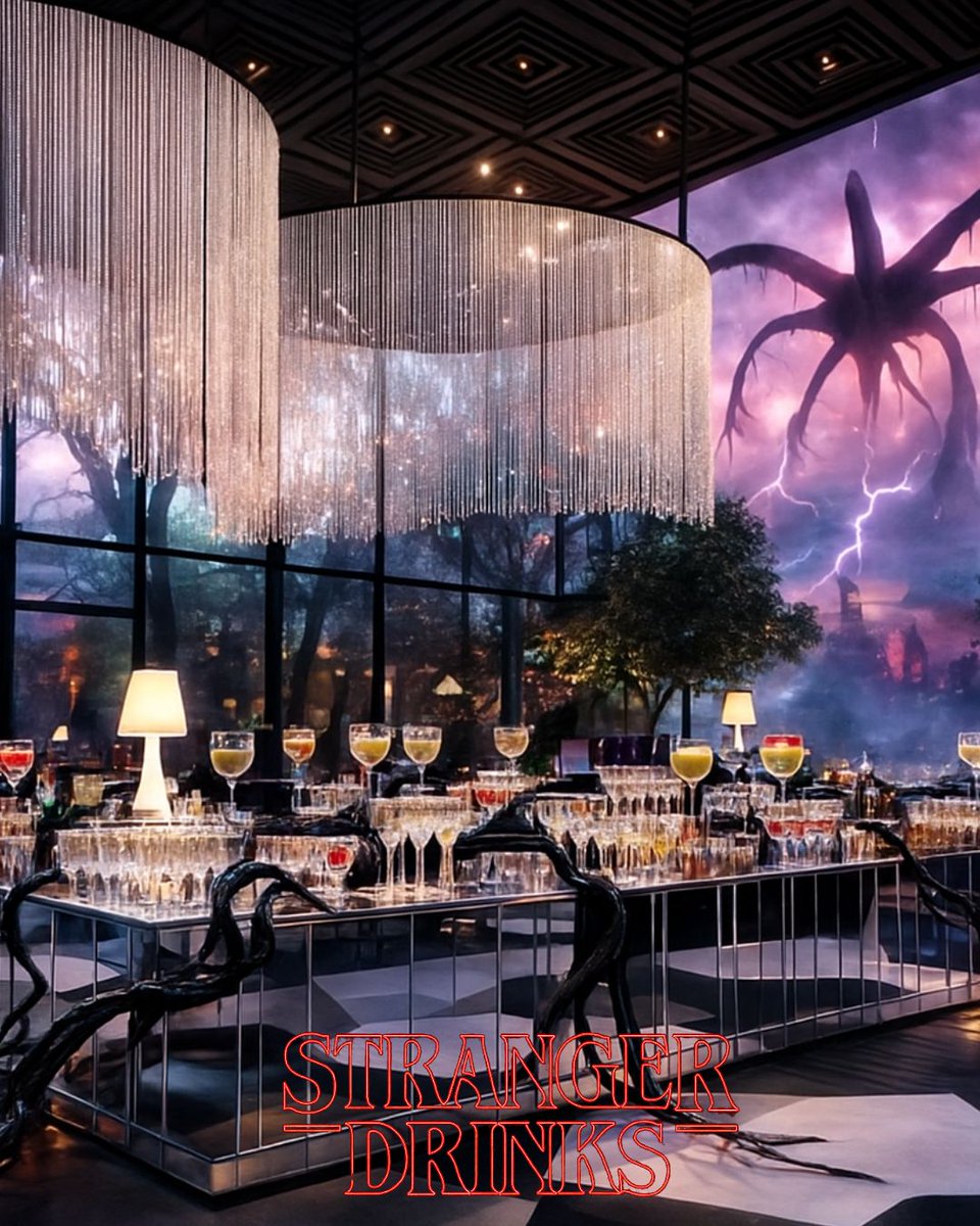 pepperdrinks's tweet image. Hoje atravessamos para o outro lado.
Nosso escritório virou Hawkins, os eventos ganharam névoa e cada drink parece ter saído direto do Mundo Invertido.
Prepare-se: o portal abriu… e o Stranger Drinks tomou conta. 🌫️⚡️

#coquetelaria #eventosbrasil #marketingcriativo
