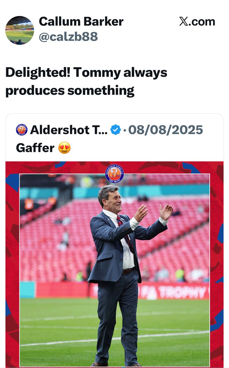 Tommy Widdrington tweet media