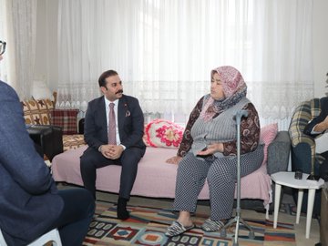 Kaymakam Ramazan TAŞKIN’dan Ailelere Ziyaret