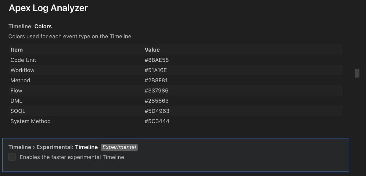luke__cotter's tweet image. ⚡Apex Log Analyzer Pre Release!

- Completely rewritten Timeline to improve performance for large logs! 
- Enable it in VSCode settings.

More improvements are on the way. Give it a try and share your feedback!

@SalesforceDevs #SalesforceDevs #Salesforce