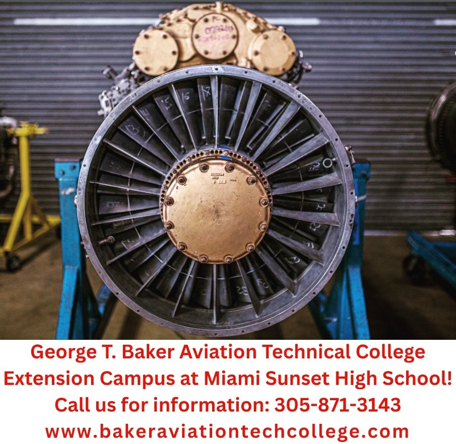 George T. Baker Aviation Technical College tweet media