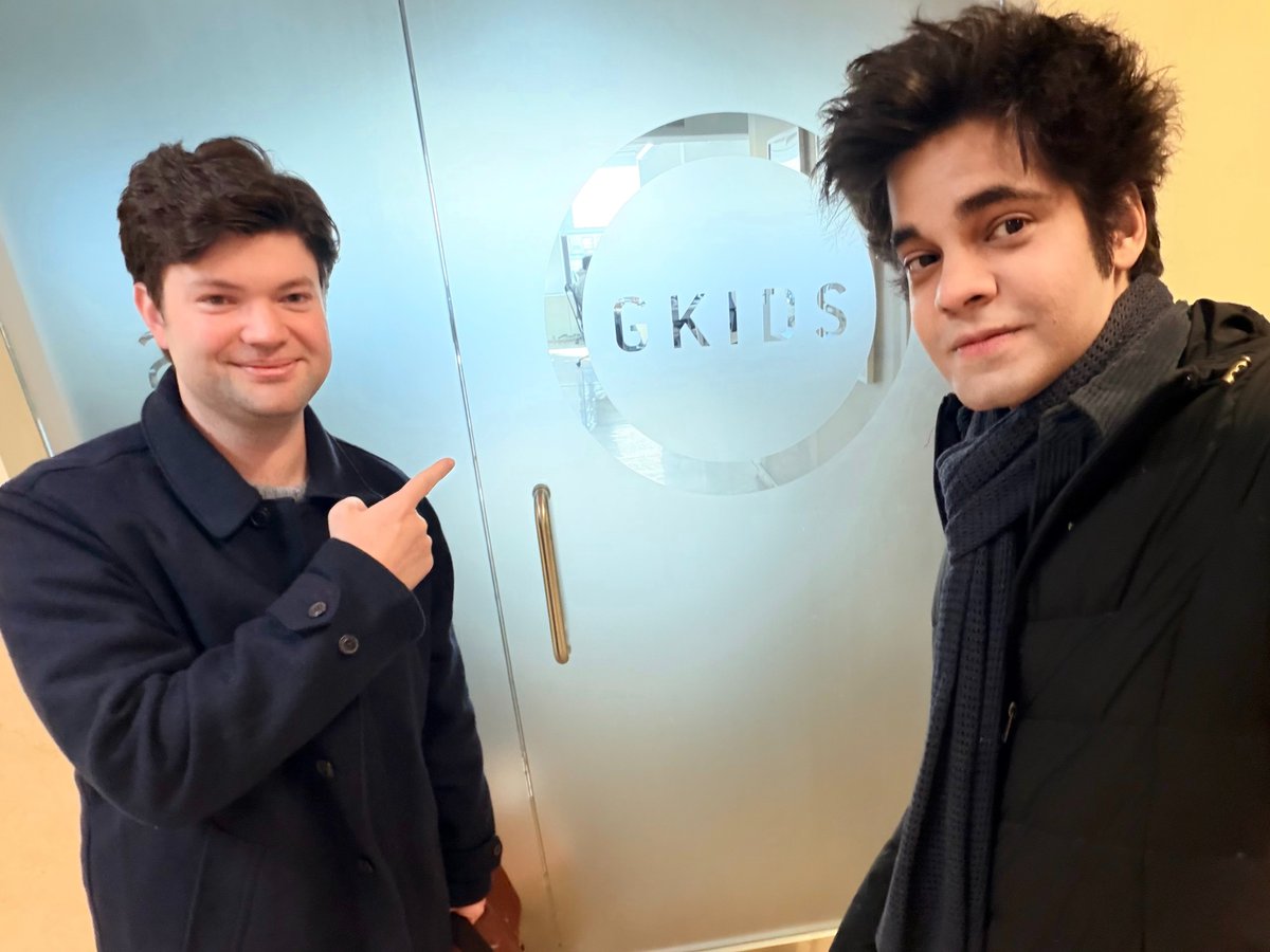 Had the pleassure of showing Axolodyssey to the lovely team at GKIDS with my associate producer Usman Riaz this past week!