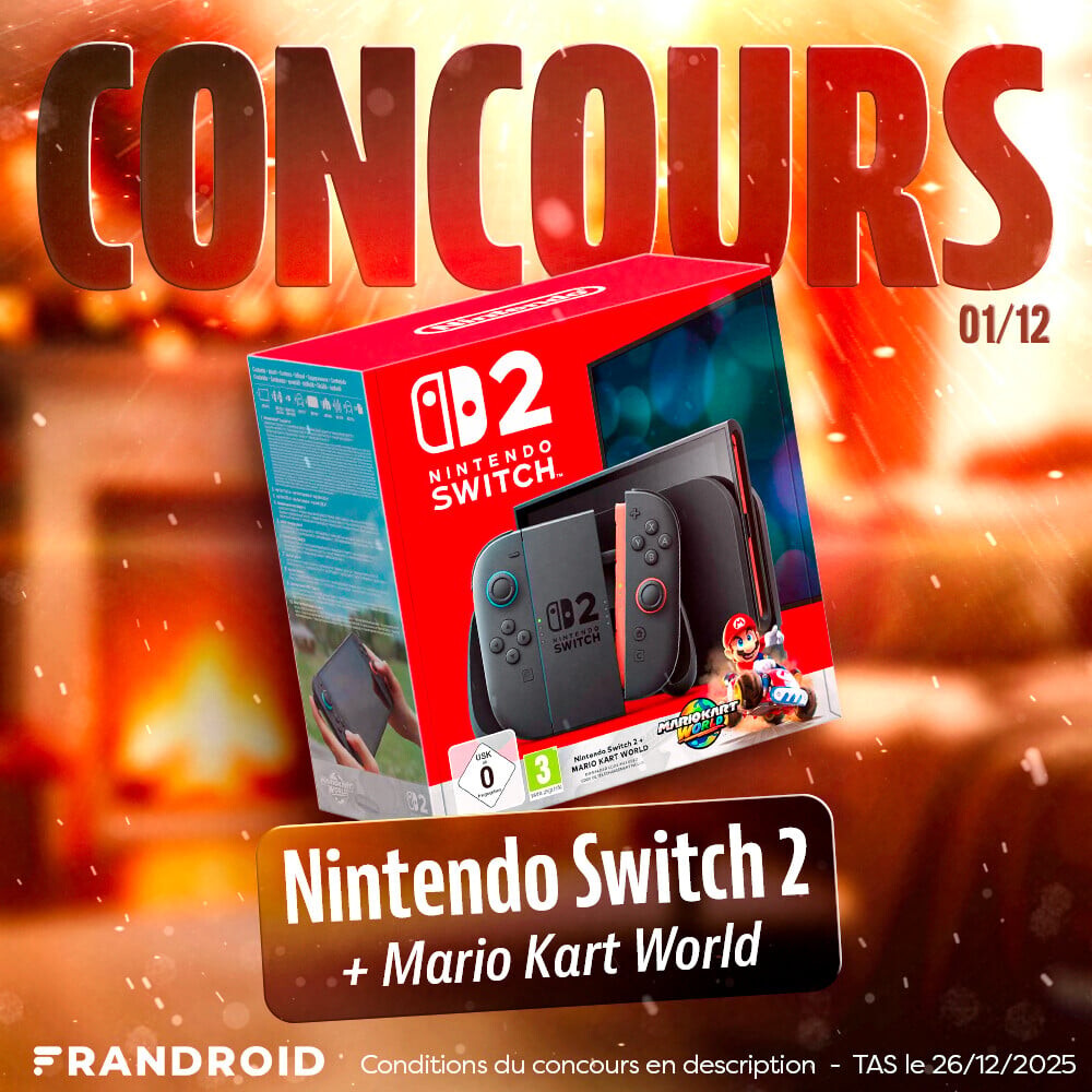 Frandroid's tweet photo. #FrandroidOffreMoi une Nintendo Switch 2 et Mario Kart World — Frandroid
👉 https://t.co/NwfX31JjKa https://t.co/j7n3fg3WYx