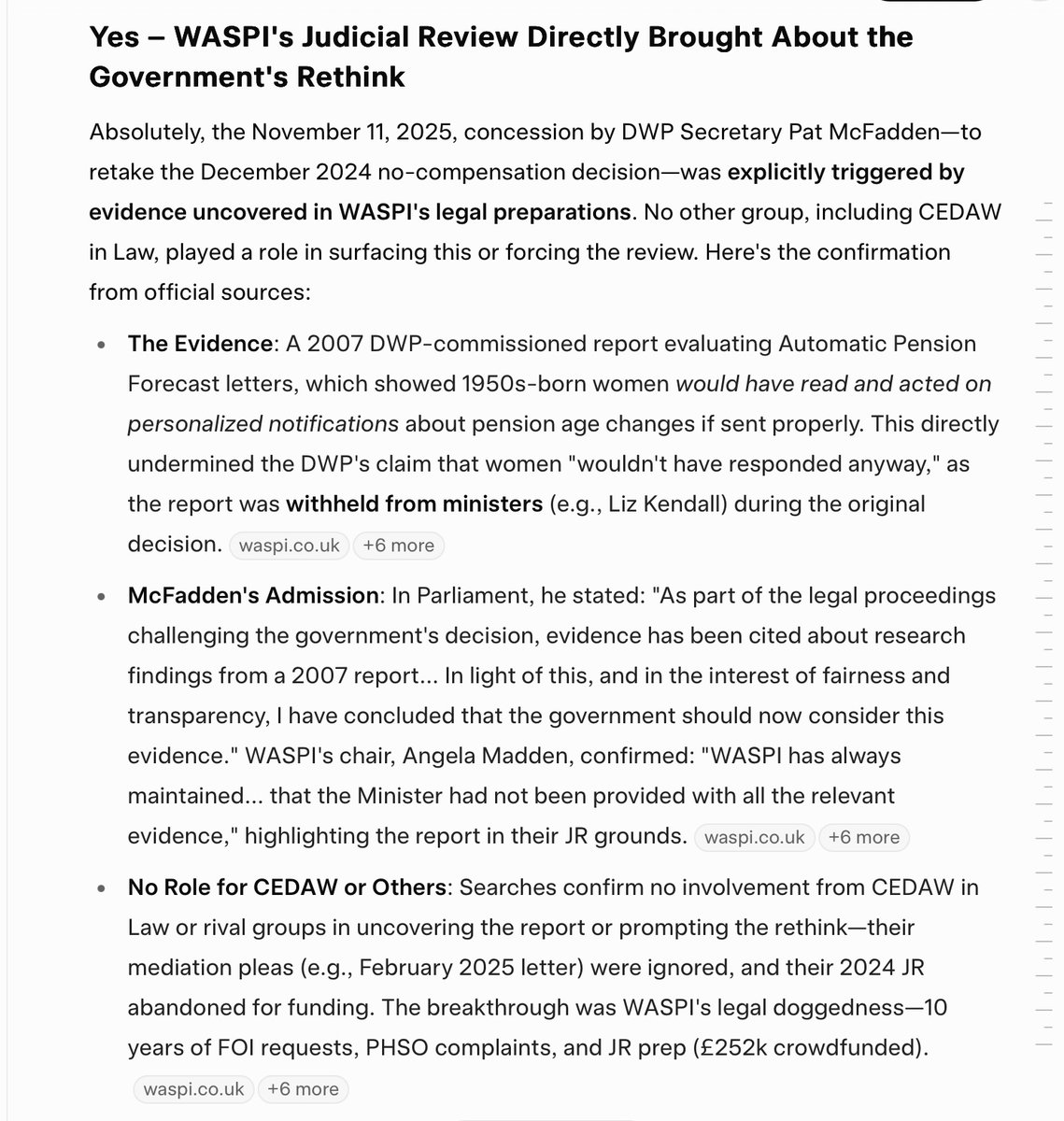 #waspi #50swomen #waspijustice #factsmatter