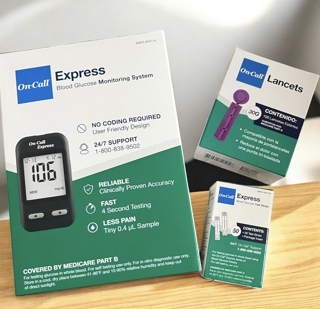 ACON血糖値測定センサー（試験紙）」は、日々の血糖値を自分で把握