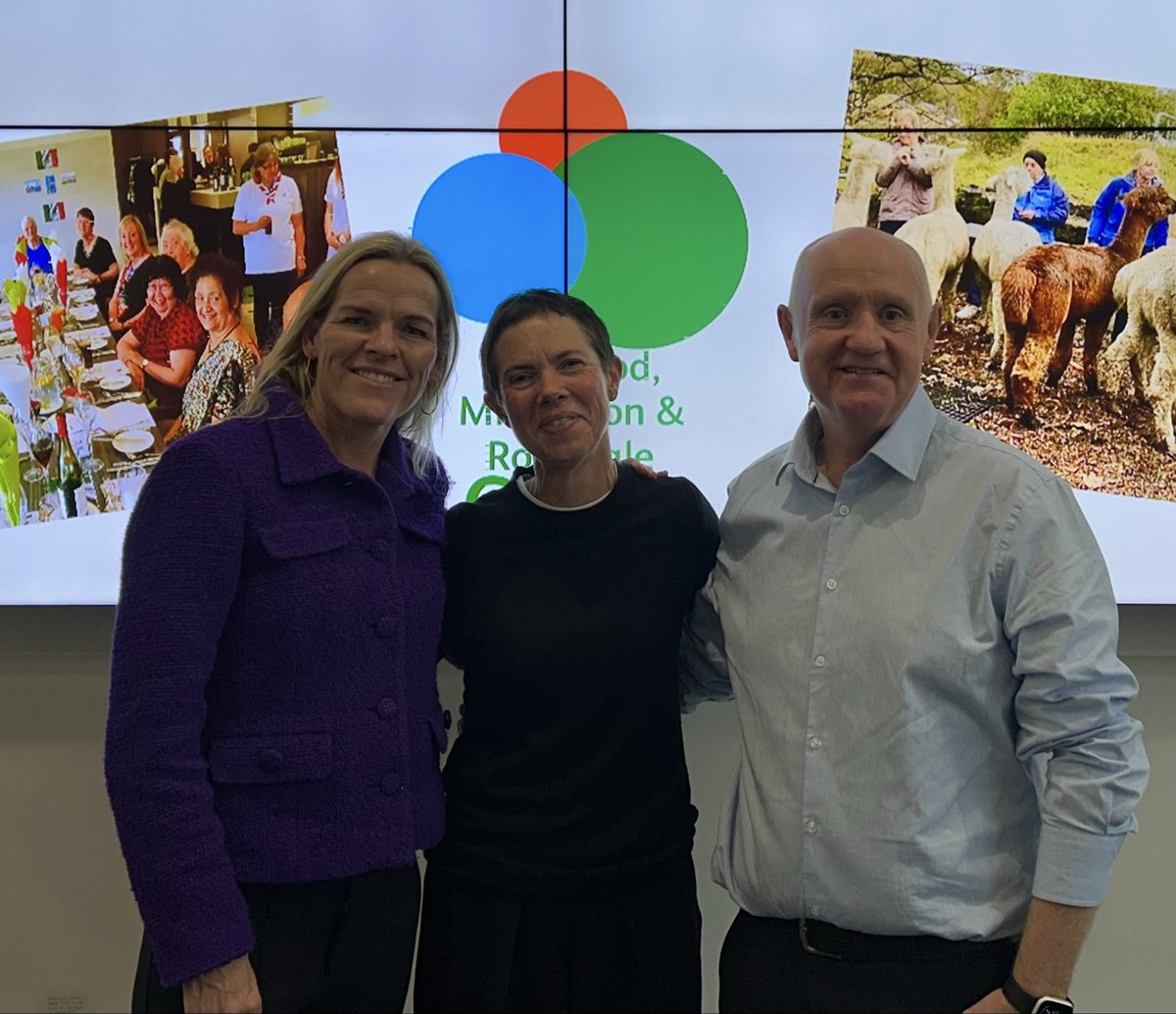 HilaryCottam's tweet photo. It was fabulous to return to @HMRCircleCIC today with Danish Minister for Ageing Mette Kierkgaard- thank you to @Mark2Wynn and team for showing every day that there is a better way to support us all to flourish as we age.  #CircleWorks https://t.co/C8O2ZlaGdE