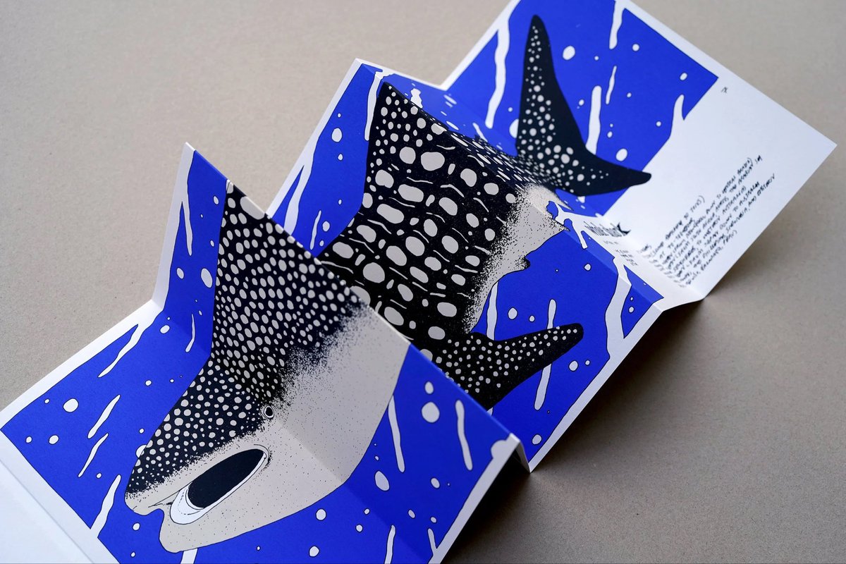 nneneiie's tweet image. ซีนเล่มล่าสุดเกี่ยวกับปลาลายจุด เป็นงานพิมพ์สกรีนปริ้นท์ ตั้งแต่ทำมา ชอบเล่มนี้ที่สุดเพราะสีหลังพิมพ์ได้ดั่งใจเหมือนที่เห็นในคอม 
ทุกอย่างเริ่มจากดูสารคดีเกี่ยวกับปลาไหลสวนลายจุด เลยอยากจะทำงานใหม่เกี่ยวกับสัตว์ทะเล

สามารถมาดูของจริงได้ในงาน BKKABF ศ/ส/อนี้ที่ BACC เข้าฟรีค่ะ