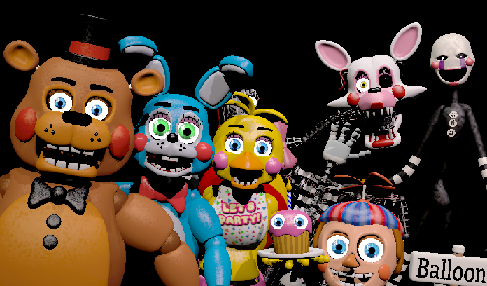 i might watch the movie today i'm not sure
but here's a render i'm gonna make before i watch it
#fnaf2 #fnaf2movie