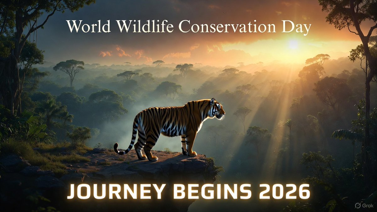 Nature is not a place to visit. It is home.
On #WorldWildlifeConservationDay, we honor the delicate balance of our ecosystems.
We are building a tribute to this beauty. A new way to experience the Indian wilderness is coming.
See you in 2026. 
#IndieDev #GameDev #Conservation