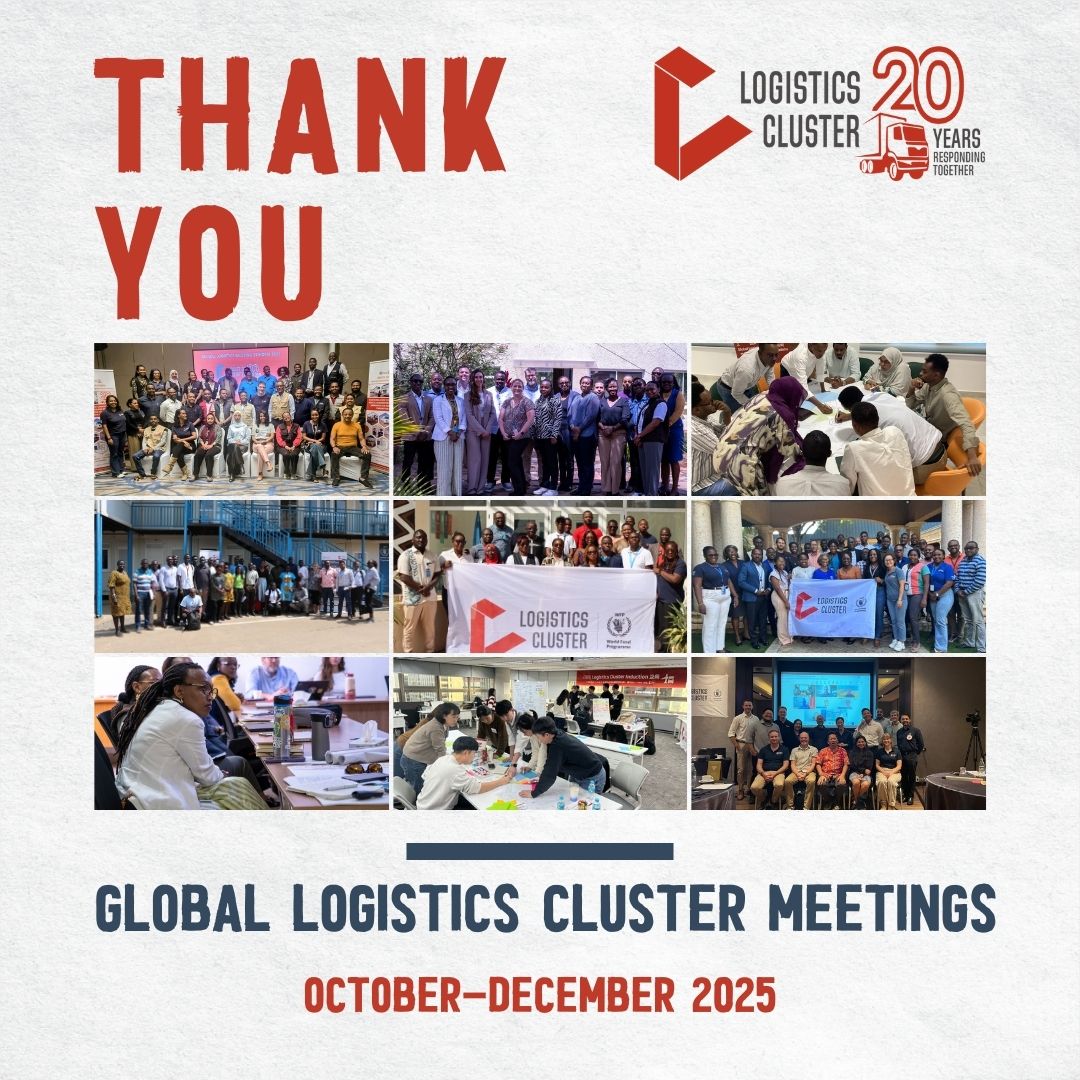 Logistics Cluster tweet media