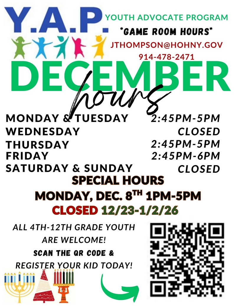 YOUTH ADVOCATE PROGRAM: DECEMBER HOURS, UPCYCLING CLUB &amp; CHESS -->  alrt.se/u/JkreHqsp02g