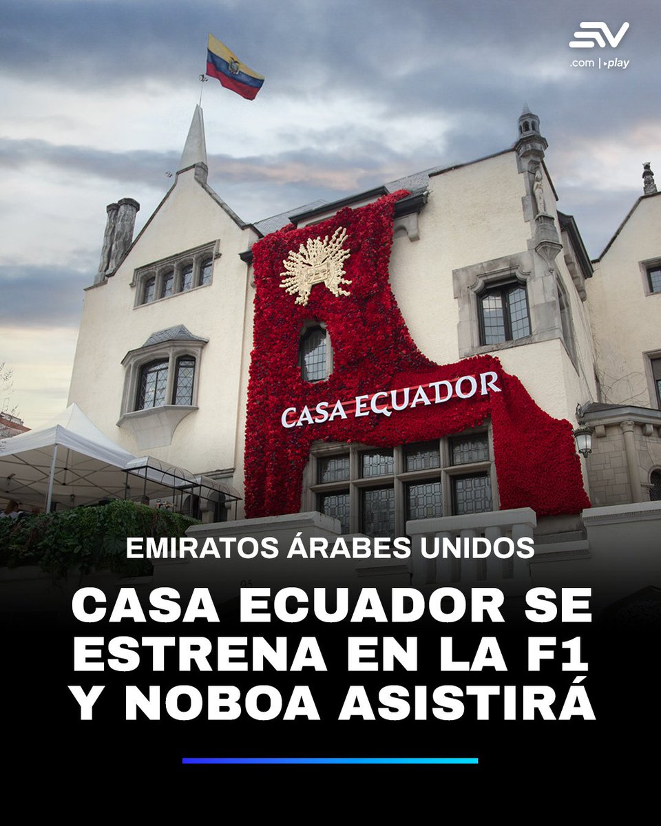 EcuavisaInforma's tweet image. 📌 El presidente de la República, Daniel Noboa, cumple agenda en los Emiratos Árabes Unidos. 📲 bit.ly/3Mj3nTB