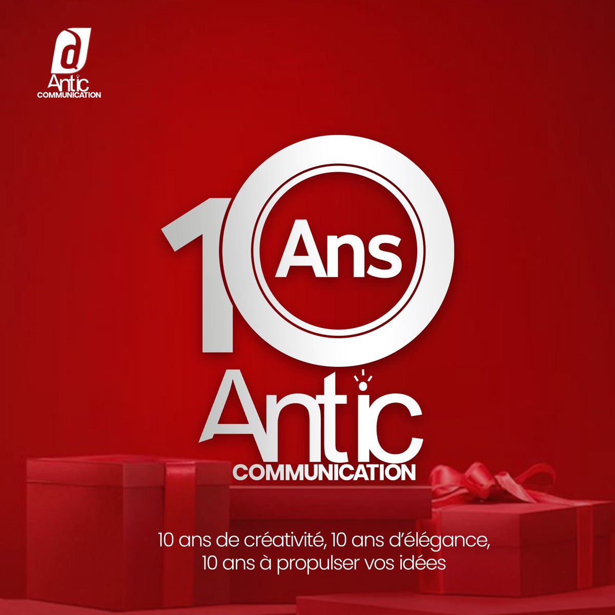 antic_comm's tweet photo. 10 ans de défis… et de victoires.

Depuis une décennie, nous avançons avec la même conviction :
peu importe les chutes, nous nous relevons toujours.

Nous sommes cette agence qui n’abandonne jamais,
qui croit en la constance, en l’effort et en la force du travail bien fait.

10 ans de projets, d’élégance, de résilience et de passion.
10 ans à transformer chaque obstacle en opportunité.

Merci à ceux qui nous font confiance.
L’histoire continue… et elle sera encore plus grande.