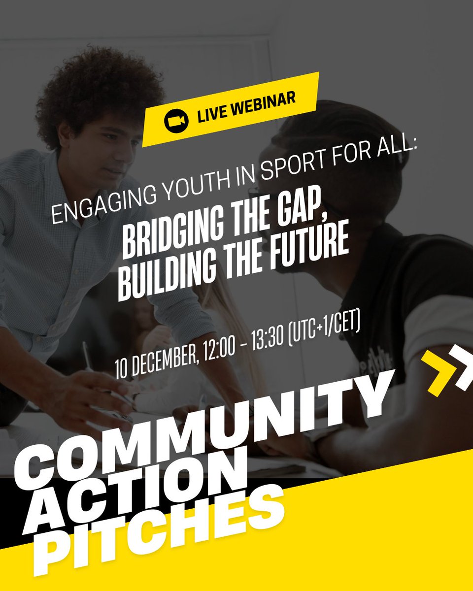 TafisaOffice's tweet photo. 🎯 Meet Our Community Action Pitch Presenters!

We are excited to introduce the REACH Youth Taskforce members who will be sharing their community projects.

Ready to hear their pitch?
📅 10 December 2025 | 🕒 12:00 – 13:30 CET (UTC+1)
Register now → https://t.co/JGUdn6S9gp https://t.co/Djzjpn44hz