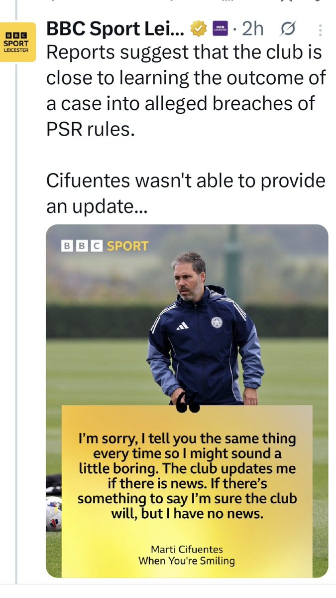 lee1978lcfc's tweet image. Close to learning the outcome 👀
#lcfc 💙🦊