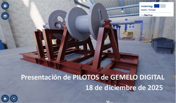 ➡️Inscríbete para asistir a la jornada de presentación de los pilotos de Gemelo Digital del proyecto #TwinNavAux en las instalaciones de <a href="/Ibercisa/">Ibercisa Deck Machinery</a>  Deck Machinery.
📅18 de diciembre 2025, 11:00 h
📝 cistecnoloxiaedeseno.gal/es/evento/jorn…