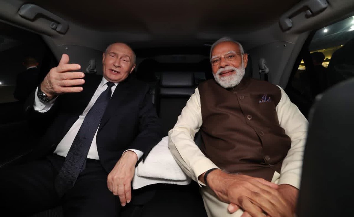 अटूट दोस्ती! 🇮🇳🫱🏻‍🫲🏼🇷🇺

#IndiaRussiaPartnership
