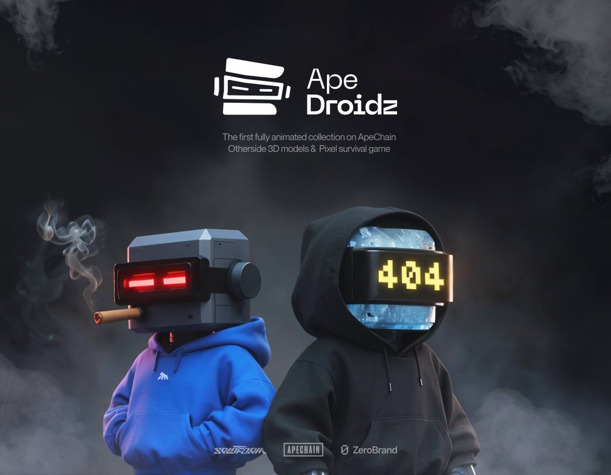 <a href="/imjameshall/">imjameshall.eth ✋ 🍌</a> <a href="/OthersideMeta/">Othersidemeta</a> <a href="/AlienOnApe/">Alien on ape 👽🦍</a> <a href="/ApeChainHoes/">$HOES</a> <a href="/CultofDudes/">Cult of Dudes</a> <a href="/PapeFamily/">Pape</a> <a href="/SatoOnApe/">Sato On Ape</a> THE BIG GLITCH ARRIVES TODAY ⚡️