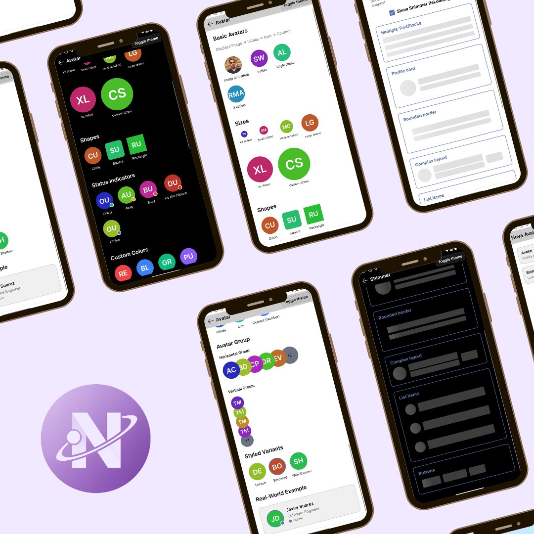 jsuarezruiz's tweet image. Starting a new side project: Nova.Avalonia.UI, a control library for @AvaloniaUI
It currently includes Avatar and Shimmer, with more controls coming soon.
github.com/jsuarezruiz/No… #dotnet