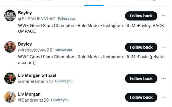 eric_mcCurry's tweet image. Why do they still bother? I remove and block them everytime @itsBayleyWWE @YaOnlyLivvOnce