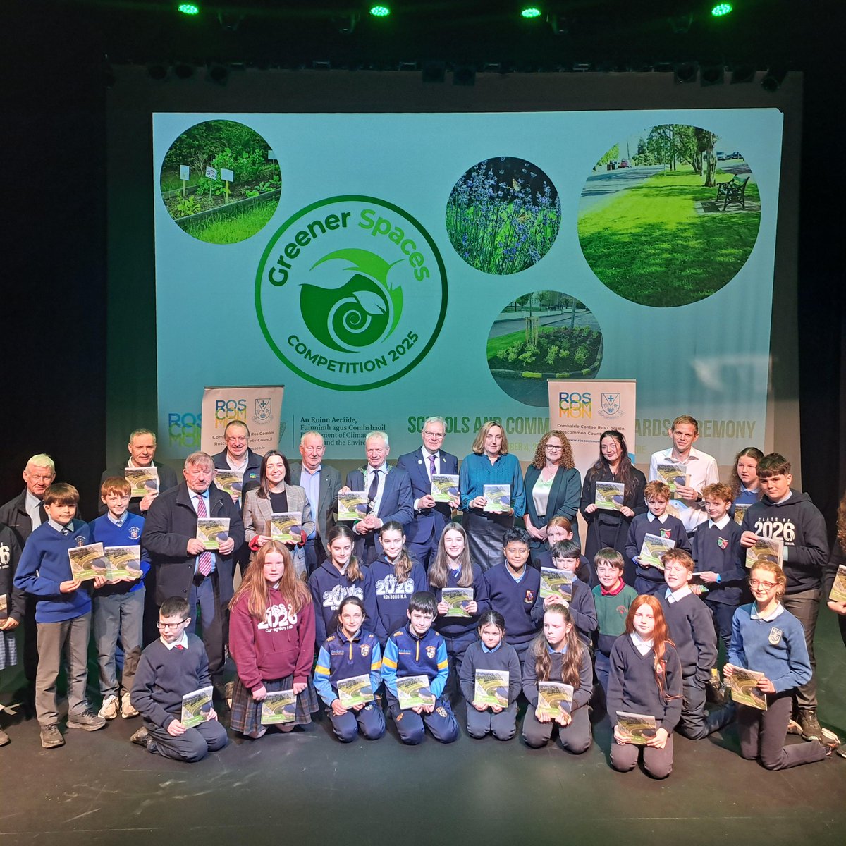 roscommoncoco's tweet image. 👏Congratulations to all our entrants and winners this year&apos;s #Greener #Spaces Awards.

📌 The awards are an initiative celebrating School’s and community groups across county Roscommon and organised by the #environment section of our local authority.

More to follow!