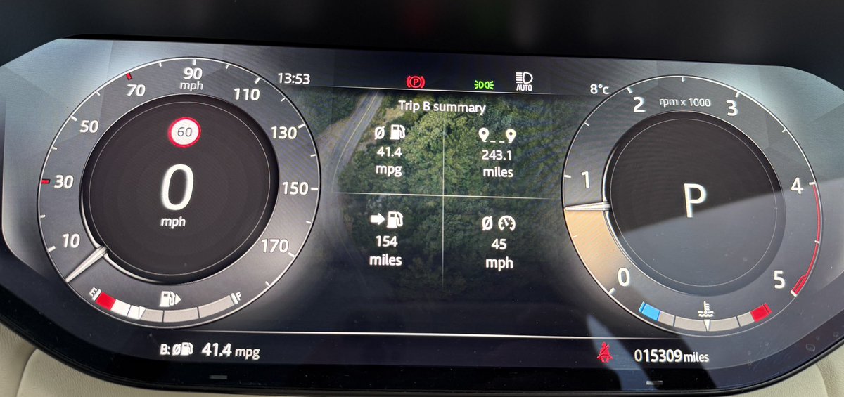243 miles in the D350 Range Rover today. 41.4mpg and a crazy 6hr round trip to Heathrow T5 (which is very good FYI). Very much falling in love with a car that isn’t even mine 😆