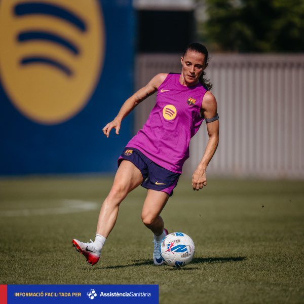 Ona se une a la enfermería del Barça por lesión en el soleo derecho. Se estima que estará fuera alrededor de tres semanas