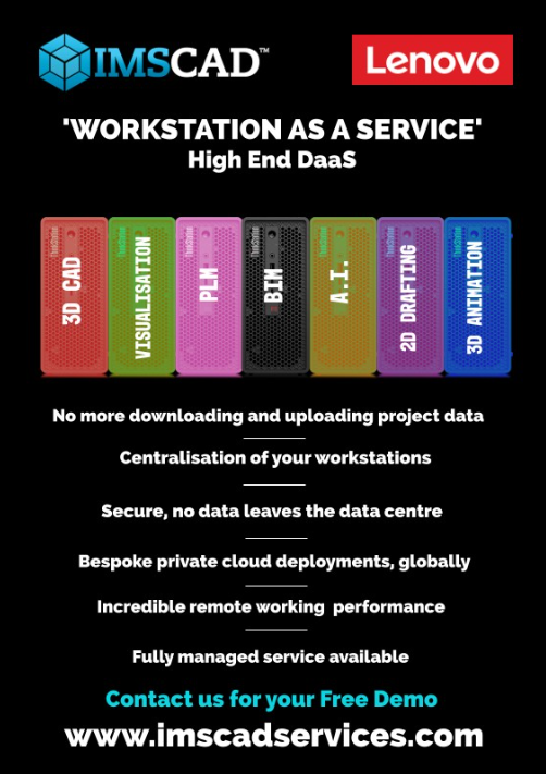 IMSCADServices's tweet photo. IMSCAD’s WaaS beats public cloud performance for short term AEC scaling. Lenovo P3 Ultra workstations. Remote. Fast. Affordable. No lag. No lock in.
#ProjectScaling #AECDesign #WaaS #LenovoP3Ultra #CloudChallenges #SmartSpend https://t.co/yBIFdkSkB7