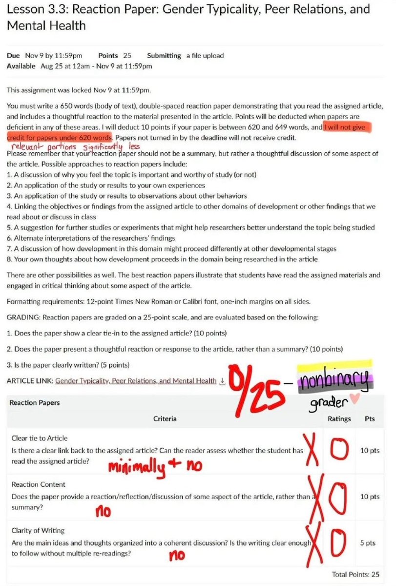 Mamabenergy2's tweet photo. @Mollyploofkins This is the paper.
She couldn't even follow the guidlines of NUMBER OF WORDS.
She didn't fail for religion.
She failed for being a dumbass. https://t.co/doAkpKaeS2