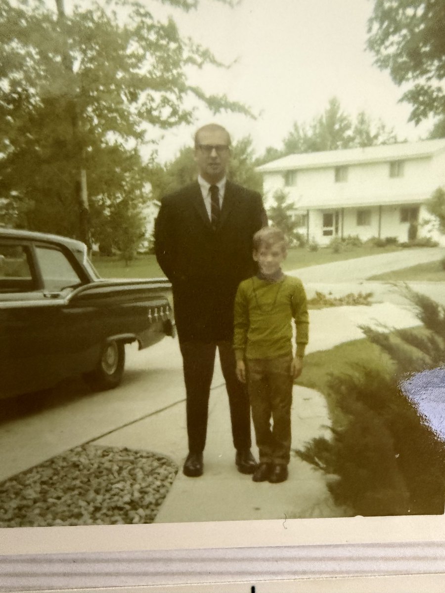 Timbotown's tweet image. #davescaridservice first time poster, long time follower. My dad passed away a few weeks ago and going through some old pics found this from Oct. 1969. Would love to know what he was driving to the Dow Chemical company back in the day