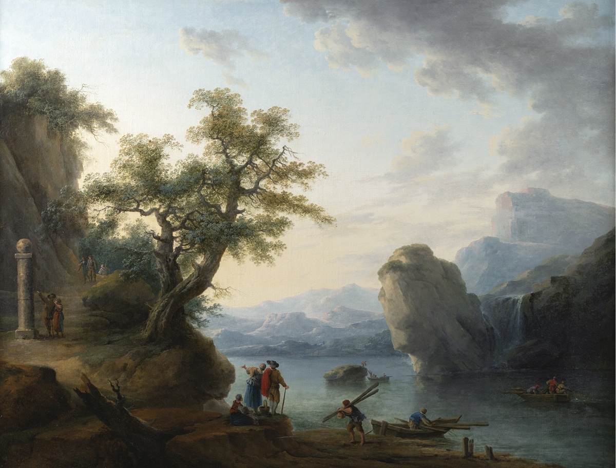 Invertirenarte's tweet photo. La pareja de lienzos firmados y fechados del parisino Claude Louis Châtelet, Paisaje de montaña con río, cascadas y figuras en primer plano y Paisaje con lago, barcas y figuras en el camino (88 x 115 cm), se adjudica en @Abalarte por la salida, 37.500€.
https://t.co/hSR4OcoOTM https://t.co/JLeQabZYTt