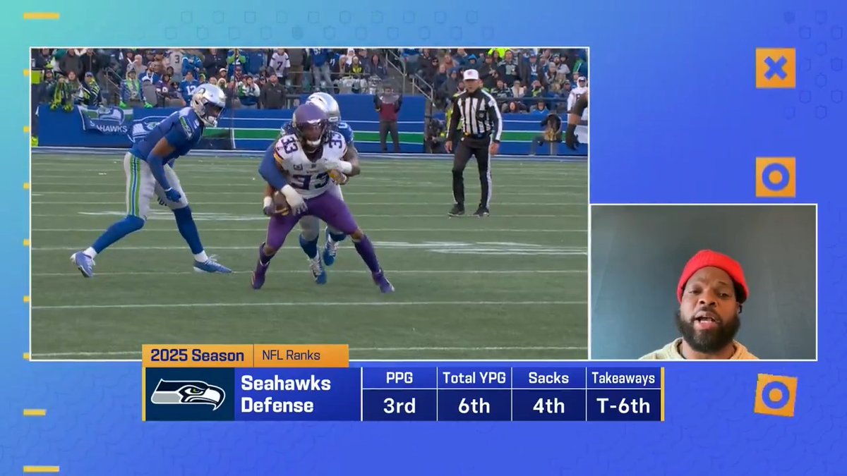 3x Pro Bowler and Super Bowl champ Michael Bennett with some high praise for this year's @Seahawks defense 🫡 