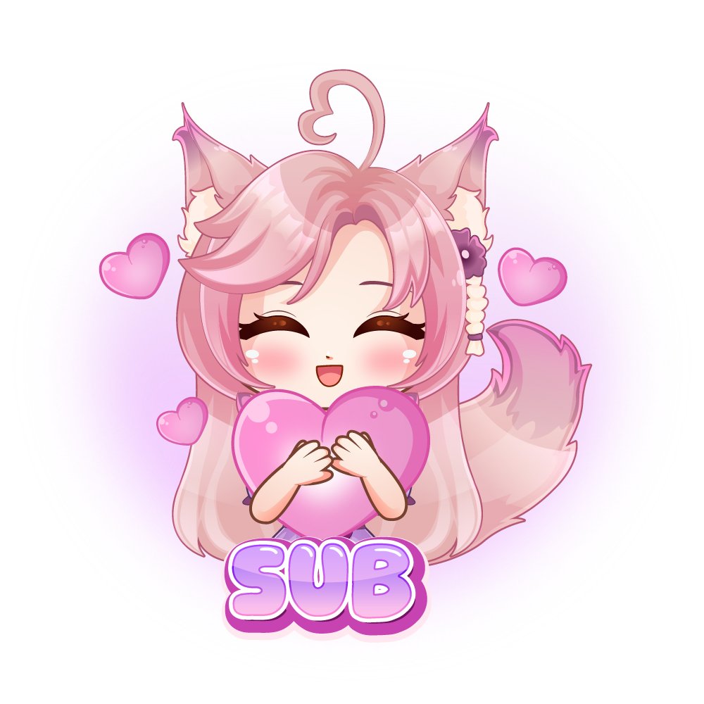 Got some new alerts from the amazing <a href="/NemunekoStudio/">NemunekoStudio | VTUBER LOGO</a> !!! Sadly it wont let me post the animated versions but trust that they are AMAZING! Thank you so much again for doing these for me! <3