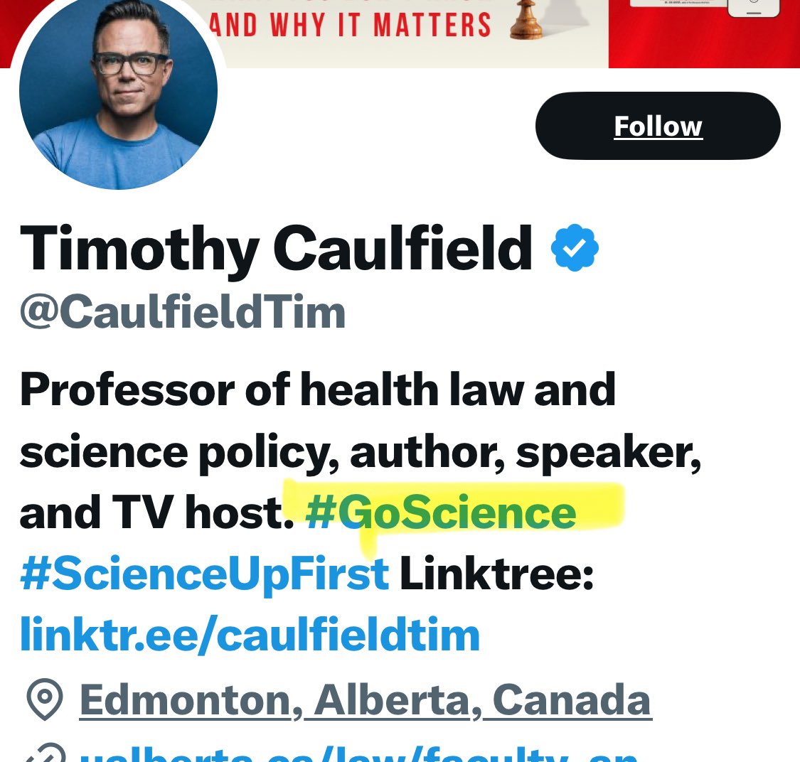 pscottrnc's tweet image. He has #goscience in his profile. He’s a buffoon and you’re exposing him as such. 
Keep up the good work Doc.