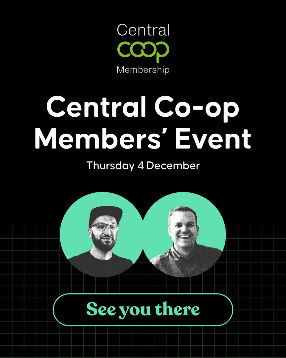 We’ll be exhibiting at the Central Co-op Members’ Event at Essex County Cricket Club; chatting about all things digital, design and co-ops, and how we help organisations like Central Co-op bring member engagement to life.

See you there <a href="/mycoopfood/">Central Co-op Food</a>