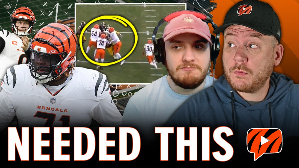 "If we let the film be the judge, we have our expert witness..." 👀

Amarius Mims and the O-Line improved while Joe Burrow was away, and I watch <a href="/bengals_sans/">mike</a> watch film 😅 in our latest video - now on YouTube! 
🔗youtu.be/2KDPOr--SQA